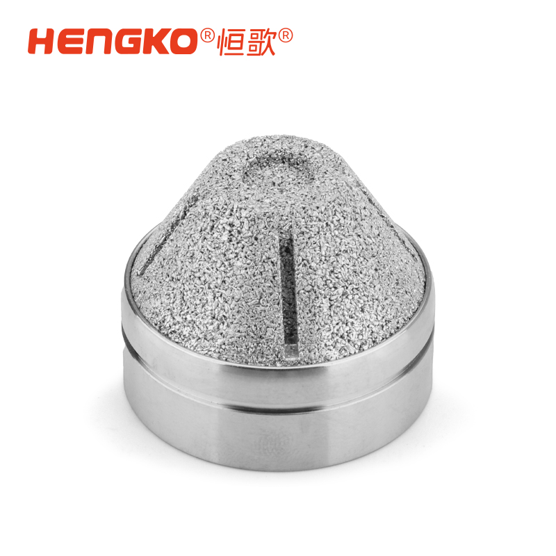 恒歌廠家直銷金屬燒結(jié)濾芯_316不銹鋼多孔透氣防塵外殼保護(hù)罩