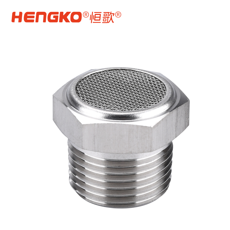 壓縮空氣機(jī)不銹鋼消聲器，現(xiàn)貨供應(yīng)，高效降