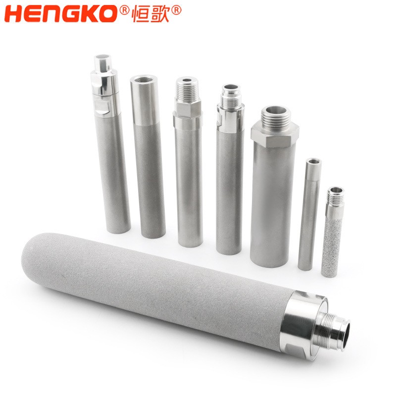 不銹鋼螺紋粉末燒結(jié)濾芯微米級(jí)高精度316