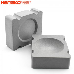 定制不銹鋼316L燒結(jié)濾芯用于真空打包機抽氣塊|透氣板