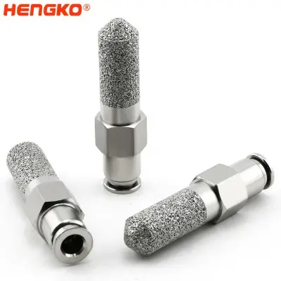 防水防塵且透氣的溫濕度傳感器探頭外殼_不銹鋼粉末過(guò)濾器